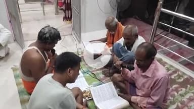 जयसिंहपुर: रामचंद्रपुर गांव में दुर्गा माता मंदिर पर सुंदरकांड का पाठ व आरती संपन्न, लोगों ने चखा प्रसाद