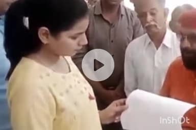 रानी: रानी में गोचर भूमि पर कन्या कॉलेज का विरोध, ग्रामीणों और कांग्रेस कार्यकर्ताओं ने एसडीएम को सौंपा ज्ञापन