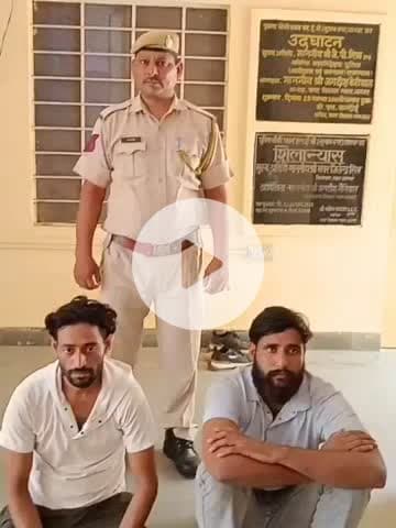 अलवर: NEB पुलिस ने दुकान से बैटरी और इन्वर्टर चोरी के मामले में 2 आरोपियों को किया गिरफ्तार