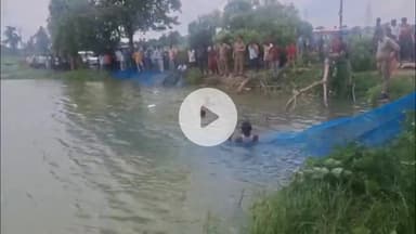 नवाबगंज: दादरा स्थित शराब ठेका के सामने करमाईता तालाब में डूबने से सफाई कर्मचारी की हुई मौत, रेस्क्यू के बाद शव किया गया बरामद