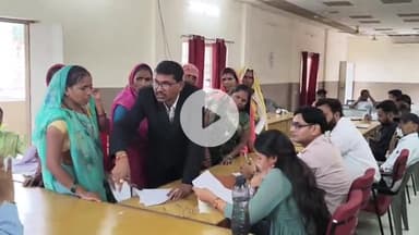 बीना: बीना तहसील सभागार में जनसुनवाई का हुआ आयोजन, तहसीलदार व नायब तहसीलदार ने सुनीं समस्याएँ