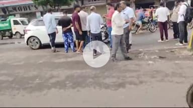 नीमच नगर: जवाहर नगर में अंबेडकर रोड पर कचरा वाहन से टकराकर कार हुई क्षतिग्रस्त