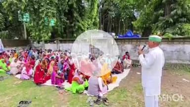 बहराइच: कलेक्ट्रेट के पास धरना स्थल पर भारतीय किसान यूनियन ने किया प्रदर्शन, खाद की कालाबाजारी पर रोक लगाने की मांग #jansamasya