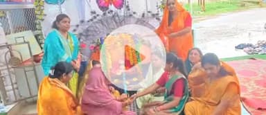 दंतेवाड़ा: दंतेवाड़ा के राधा-कृष्ण मंदिर में धूमधाम से मनाया गया कान्हा का छठी उत्सव व भंडारे का आयोजन