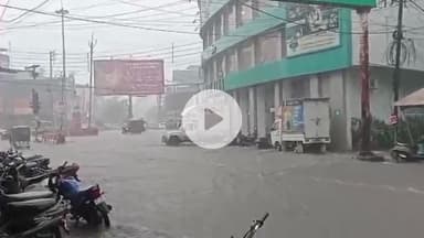 रतलाम नगर: रतलाम में शाम होते ही तेज बारिश, मौसम विभाग ने बुधवार को भारी बारिश का अलर्ट जारी किया