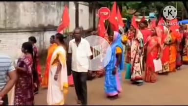 সারেঙ্গা: 100 দিনের কাজ চালু করা সহ একাধিক দাবিতে সারেঙ্গায় বিক্ষোভ মিছিল ও BDO-কে ডেপুটেশন দিল বাম কৃষক সংগঠন