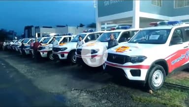 सिंगरौली: सिंगरौली में आज से डायल 112 सेवा शुरू, 20 नई गाड़ियां पहुंचीं, एसपी बोले- आज से थानों में होंगी तैनात