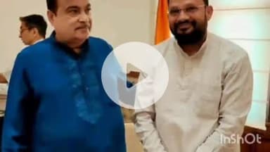 बलरामपुर: पूर्व सांसद श्रावस्ती लोकसभा क्षेत्र दद्दन मिश्रा ने केंद्रीय मंत्री नितिन गडकरी से मुलाकात की, क्षेत्र विकास पर चर्चा