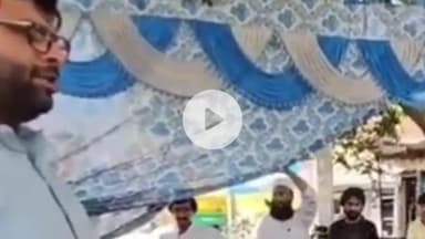 नूह: तावडू खोरी बस स्टैंड पर दिग्विजय चौटाला ने मनीषा हत्याकांड को लेकर सरकार को घेरा