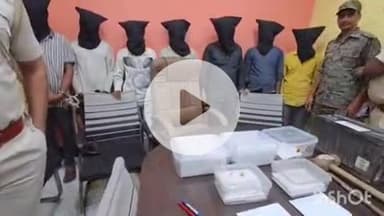 गढ़वा: गढ़वा थाना पुलिस ने गढ़वा और पलामू से चोरी के सामान के साथ 7 चोरों को गिरफ्तार किया
