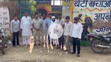 नूह: मेवात: जमीयत उलेमा ए हिन्द के मौलाना साबिर ग्रामीणों संग साकरस गर्ल स्कूल पहुंचे