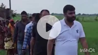 भभुआ: मोहनडड़वा महादलित बस्ती में लोगों की जन समस्या सुनने पहुंचे जिप सदस्य लल्लू पटेल