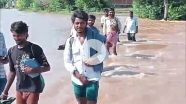 थानेसर: शाहाबाद से कांग्रेस विधायक रामकरण काला ने मारकंडा नदी से प्रभावित क्षेत्र का जायजा लिया, मुआवजे की मांग की