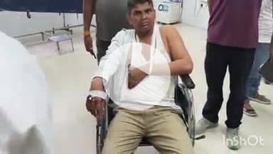 भभुआ: हाटा काली मां स्थान के पास अनियंत्रित होकर बाइक से गिरे राजद के जिला उपाध्यक्ष, इलाज जारी