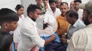 भभुआ: भभुआ सदर अस्पताल के सामने एक साइकिल सवार को अनियंत्रित ऑटो ने मारी टक्कर, घायल