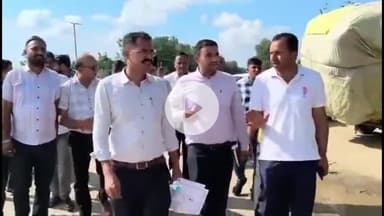 थानेसर: DC विश्राम कुमार मीणा ने शाहबाद व पिहोवा के जल प्रभावित क्षेत्रों का निरीक्षण किया, लोगों से बातचीत कर सुझाव लिए