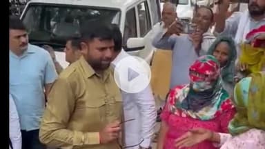 नूह: नूह में जेजेपी युवा प्रदेश अध्यक्ष ने 'युवा जोड़ो अभियान' में लोगों को संबोधित किया