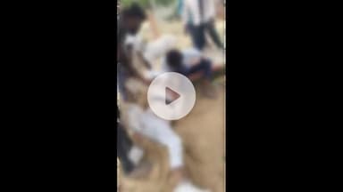 सरदारशहर: देराजसर गांव की रोही में युवक के साथ बर्बरता पूर्वक मारपीट का वीडियो सोशल मीडिया पर हुआ वायरल