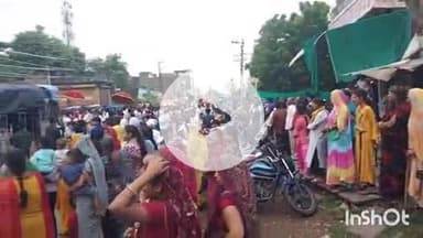 बारां: भूतेश्वर मंदिर से गाजे-बाजे के साथ निकली महाकाल की सवारी, जगह-जगह पुष्प वर्षा कर किया गया स्वागत