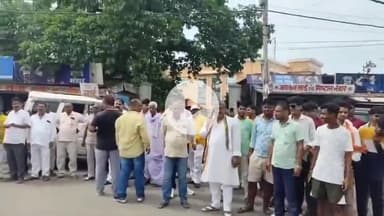 बाढ़: बाढ़ के भुवनेश्वरी चौक पर मोकामा के पूर्व विधायक अनंत सिंह का स्वागत, समर्थकों ने लगाए नारे