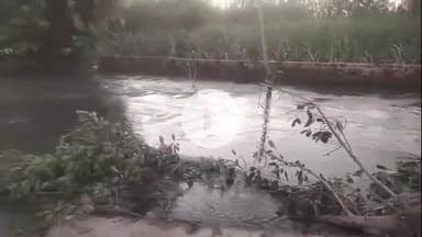 धनौरा: पहाड़ी इलाकों में हो रही बारिश, मंडी धनौरा क्षेत्र के कई गांवों में बाढ़ जैसे हालात, ग्रामीण परेशान