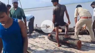 पडरौना: कुशीनगर खड्डा नदी में अवैध लकड़ी तस्करी का बड़ा खुलासा, वन विभाग ने गंडक नदी से पकड़ी लाखों की खैर की लकड़ी, मचा हड़कंप