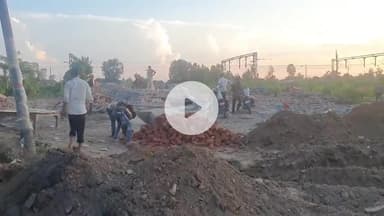 रामपुर: सिविल लाइन क्षेत्र में रामपुर पार्क समेत 164 करोड़ की जमीन से कल अवैध कब्जा हटाया, आज नगर पालिका ने जमीन पर नींव भराई