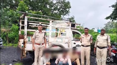 ताल: शेरपुर में 11 केव्ही कंडक्टर तार चोरी मामले में तीन आरोपी गिरफ्तार, पिकअप वाहन सहित माल ज़ब्त