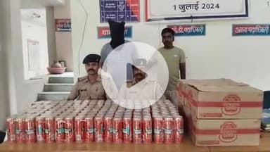 रहुई: पुलिस ने निजाय-मुस्तफापुर रोड से 504 लीटर केन बियर बरामद की
