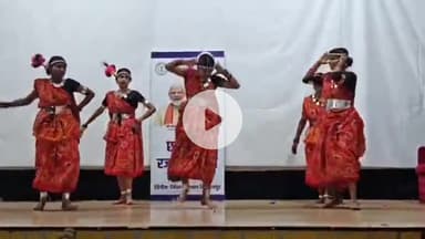 कोटा: लखीराम सभागार में आयोजित रजत महोत्सव के तहत लोक नृत्य प्रतियोगिता में शा कन्या उ मा वि कोटा ने हासिल की प्रथम स्थान