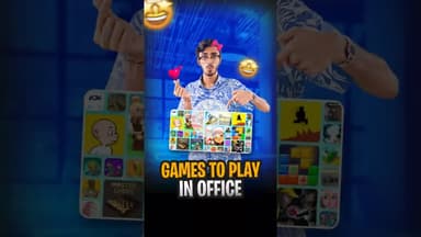 Play FREE Games On OFFICE Laptop 👀 #freegames #gamesonofficelaptop #officegames #officehacks