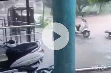 रानी: रानी में कई दिनों बाद झमाझम बारिश, रेलवे अंडरब्रिज में फिर भरा 2 फीट पानी, सुकड़ी नदी का बहाव तेज हुआ