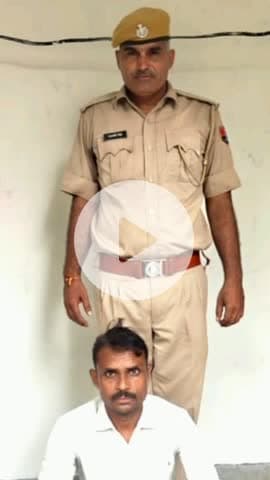 वैर: वैर के गांव अजरौंदा में आगजनी प्रकरण में एक नामजद आरोपी को पुलिस ने किया गिरफ्तार