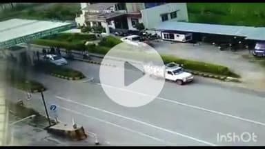 बिलोआ टोल प्लाजा पर टोल कर्मी और कार चालक में विवाद, कार चालक ने टोलकर्मी को 200 मीटर तक घसीटा