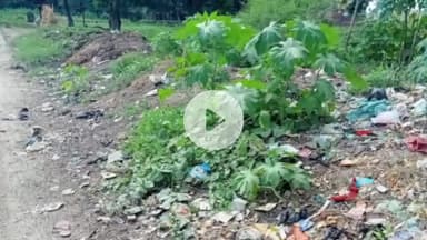 सुल्तानपुर: बिसांवा में अमृत सरोवर के पास कूड़े के ढेर से स्कूली बच्चों का स्वास्थ्य खतरे में, ग्रामीणों ने साफ-सफाई की मांग की