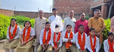 गभाना: गभाना के सरस्वती ज्ञान मंदिर स्कूल में छात्र संसद व शिशु भारती चुनाव संपन्न, नवनिर्वाचित पदाधिकारियों का हुआ स्वागत