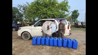 नबीनगर: धमनी इंडियन पेट्रोल पंप के पास से 400 लीटर स्प्रिट बरामद, वाहन किया गया जब्त