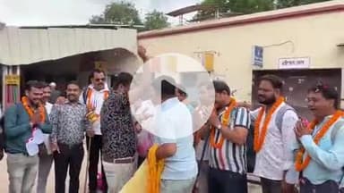 सुल्तानपुर: मणि महेश कैलाश यात्रा पर गए श्रद्धालुओं के दल की सकुशल वापसी, हुआ स्वागत