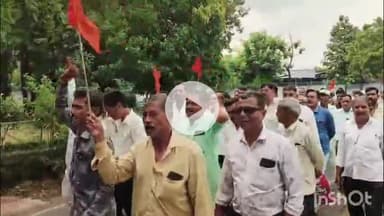 धार: धार में भारतीय किसान संघ ने खेती किसानी की समस्याओं को लेकर कलेक्टर को सौंपा ज्ञापन