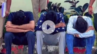 थानेसर: शाहाबाद से मोटरसाइकिल चोरी करने के 3 आरोपी गिरफ्तार, चोरी की मोटरसाइकिल बरामद