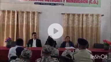 कोंडागांव: कोंडागांव में नेशनल लोक अदालत की तैयारी को लेकर थाना प्रभारियों की बैठक आयोजित की गई