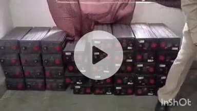 सहोना गांव में टावर से बैटरी चोरी करने वाला चोर गिरफ्तार, पुलिस ने चोरी की 12 बैटरी बरामद की