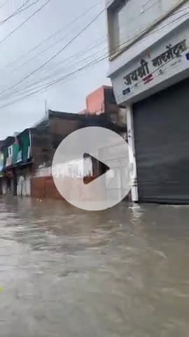 बारां जिले में बढ़ आने की संभावना बारां जिले में 2 दिन से हो रही बारिश