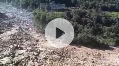 राजगढ़ी: गढगाड गदेरे में फिर आया मलवा, स्यानाचट्टी में बढ़ी मुश्किलें