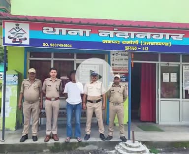 घाट: नंदानगर पुलिस ने एक वारंटी को गिरफ्तार कर न्यायालय के समक्ष किया पेश