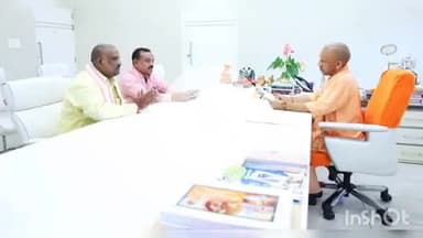 बलरामपुर: सदर विधायक ने मुख्यमंत्री योगी आदित्यनाथ से मुलाकात कर जिले में यूरिया खाद की समस्या से कराया अवगत