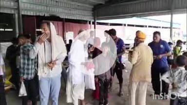 बारां: शनि अमावस्या पर बोरेडी ग्राम स्थित शनि महाराज मंदिर पर बारिश के चलते सन्नाटा रहा