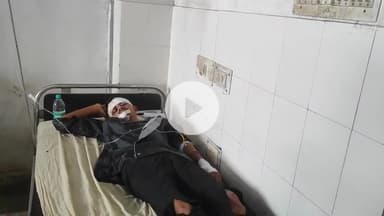 झालरापाटन: खुरचनिया में बाइक के सामने जानवर आने से बाइक सवार गिरकर घायल, जिला अस्पताल में भर्ती