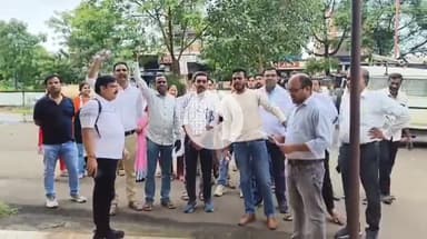 सीतामऊ: सामुदायिक स्वास्थ्य केंद्र में तोड़फोड़, डॉक्टर से मारपीट, SDOP को कार्रवाई के लिए ज्ञापन