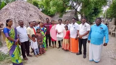 வானூர்: நீட் தேர்வி வெற்றி பெற்று MBBS படிக்க சேர்ந்த ஷீலாவை MP ரவிக்குமார் சந்தித்து வாழ்த்தினார்